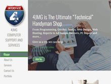 Tablet Screenshot of 4jmgllc.com